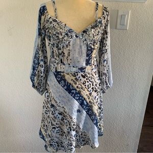 Foxiedox off shoulder cocktail dress M
